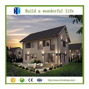 Hurricane proof structural design of prefab small houses and steel structure villa