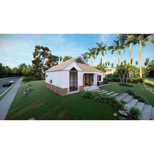 Low Price Prefab Villa Prefabricated Steel Structure Villa Made In China-QB01