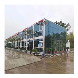 Plan de oficina de acero con paneles sándwich de paquete plano de diseño moderno