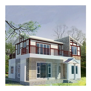 Prefab Luxury Light Steel Structure Villa House