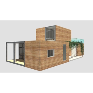 Wohngebäude - (3x03) China DIY Living Container Hersteller Prefab Container Home Lieferant