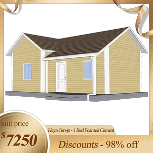 China 1-silid-tulugan na prefab concrete house- S02