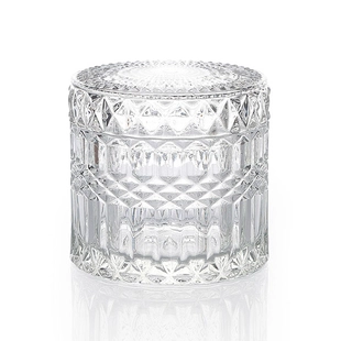 9x6.5cm Embossed Candle Vessel Supply