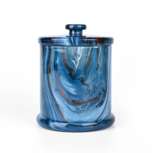 Frascos de velas de vidrio con logotipo personalizado para marcas