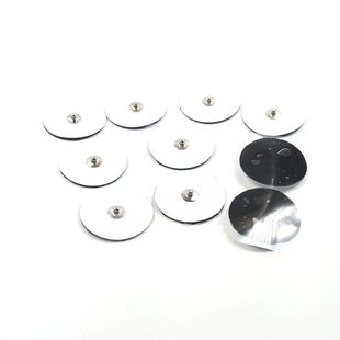 Vorgelierte 3,5-mm-Einrastelektrodenpads für TENS und EMS