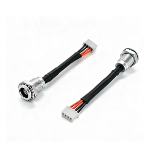 4-Pin Metal LEMO-Compatible Female Connector to PH2.0 4-Pin Terminal Medical Cable