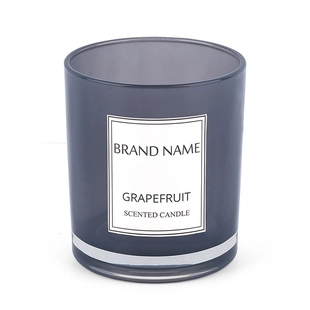 Transparent Spray Glass Candle Holder Factory
