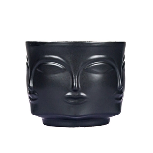 Produkty do dekoracji domu Świeczniki luzem Factory Matte Black Ceramic