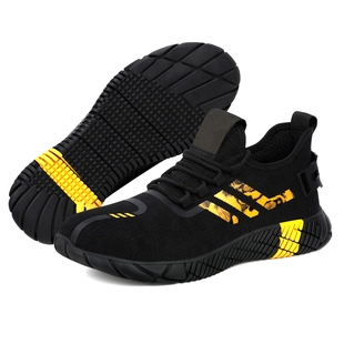 9200 Scarpe antinfortunistiche alla moda leggere antiperforazione scarpe da ginnastica punta in acciaio