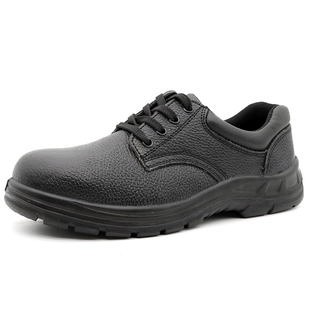TM3023 Oil acid resistant non-slip leather puncture proof steel toe shoes safety work