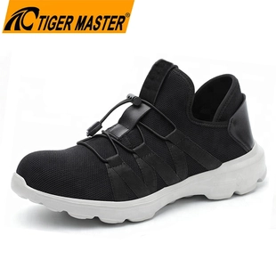 TM3521 Smart Buckle Anti-slip Steel Toe Anti-puncture Warehouse Fashion Sports Safety Shoes - COPY - l4rm8t