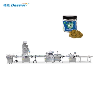 Dession Электронные весы для взвешивания CBD Цветочная банка для наполнения укупорочных этикетировочных машин