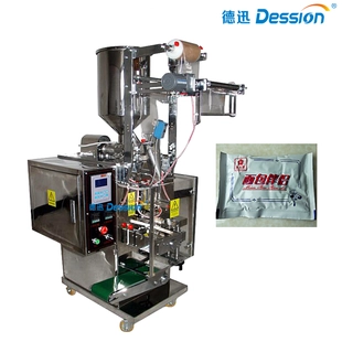 Three side sealed bread sauce packing machine