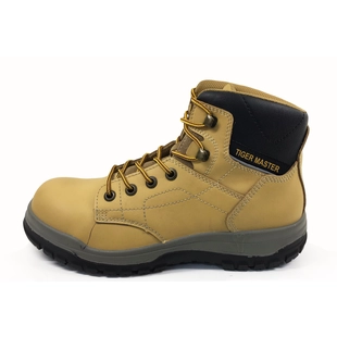 0160 Split nobuck cuero alto tobillo seguridad botas zapatos