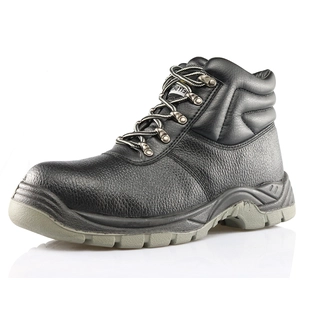 5059 high ankle genuine leather work safety boots for men