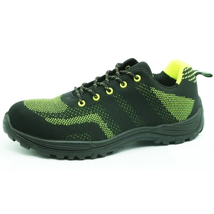 Zapato de seguridad de senderismo deportivo con punta de fibra de vidrio BTA014