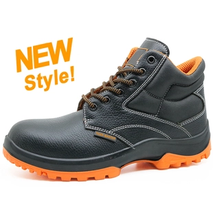 ENS027 High ankle steel toe anti static european work boots safety