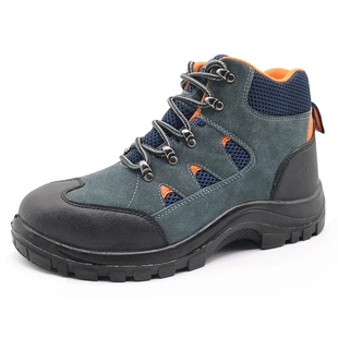 Zapatos de seguridad deportivos industriales de cuero gamuza SD006
