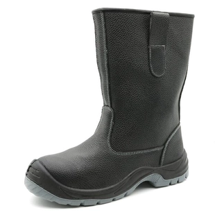 TM011 Toe en acier antidérapant résistant à l'eau résistant à l'eau, prévenir les bottes de rigueur anti-statique antidérapante