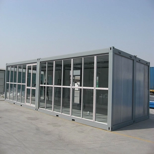 Movable container house multi- layer accommodation prefab made decorative
