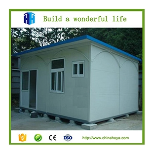 Estrutura de aço construção rápida de cimento painel sanduíche casas modulares pré-fabricadas