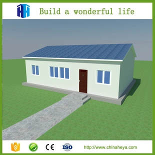 Maliit na Prefab Modern Steel Framed Prefab House Design