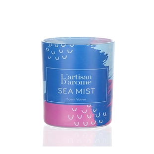 Screen Printing Candle Holder 4.5oz Sea Mist