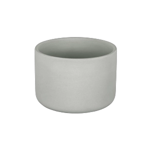 Stock Gray Matte Ceramic Votive Candle Holder