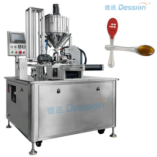 Leichte Honiglöffel-Füllmaschine – Drehteller-Design spart Platz