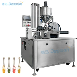 Kernausrüstung der Produktionslinie zum Abfüllen von Honiglöffeln – Drehteller-Design