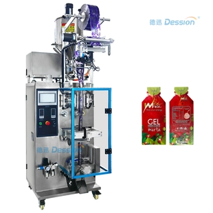 Machine d'emballage liquide vertical compact - le choix idéal pour l'emballage de poche de forme unique