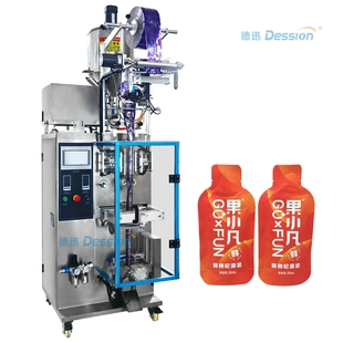 Mini machine d'emballage de poche stand-up, machine à poche de purée de purée de baies Goji, fabriquée en Chine