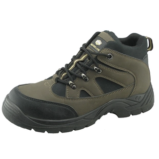 Venta caliente de acero de la marca Miller de la PU nubuck de cuero suela de PU deportes zapato de seguridad