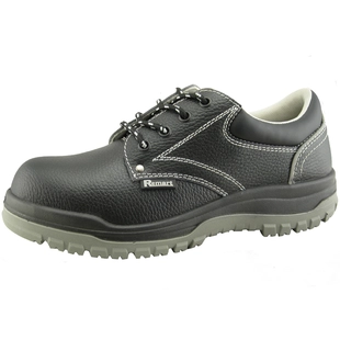 Zapatos de seguridad industrial de cuero de búfalo de corte bajo