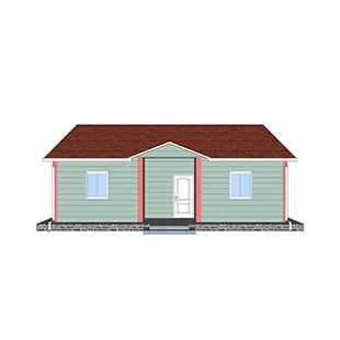 Heya-3B01-B China 3-Zimmer-Sandwich-Panel Haus Malaysia Preis leicht zu Hause Design gebaut