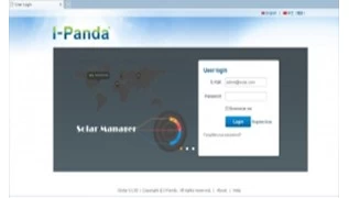 100 monitoring mogelijkheden I-Panda ISOLAR software wordt geleverd in de markt