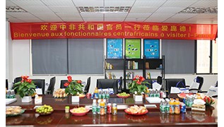 زار المسؤولون الأفارقة I-Panda في 1 أغسطس 2016