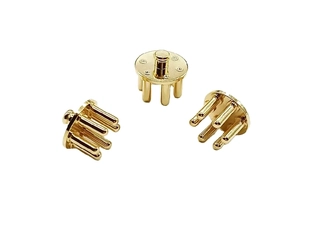 Custom Gold-Plated 4-Pin & 6-Pin EEG Connector