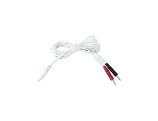 DC 2.35mm to Dual 2.0mm Electrode Pin TENS/EMS Lead Wire with Triple Slider