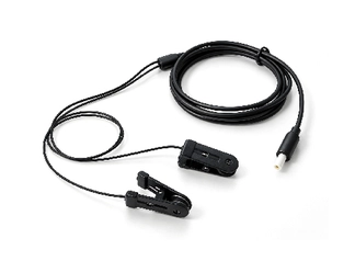 DC 2.35mm Ag/AgCl EEG Ear Clip Reference Electrode Cable