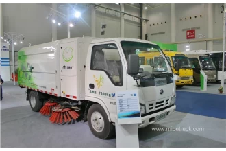 China 2016 new 68hp 4X2  electric Street and road sweeper manufacturer