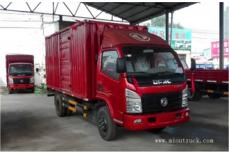 China China Dong feng best price mini box van truck manufacturer