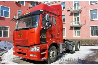 China Konfigurasi FAW 6x4 J6P CA4250P66K24T1A1E4 tinggi-top Diesel Tow Truck / Tractor Truck pengilang