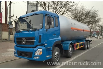 Tsina DONGFENG 12 Wheel 8x4 lpg tank truck tanker gas transport truck Manufacturer