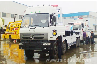 China DongFeng 153 reboque wreckers, estrada guincho guincho caminhão fornecedor China fabricante