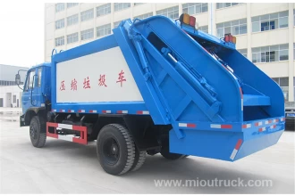 porcelana Dongfeng camión compactador de basura, camión compactador de residuos de China proveedor para la venta fabricante