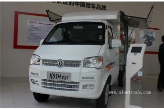 China Dongfeng 1.21L 87 hp diesel 2.4M semi van truck manufacturer
