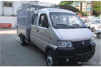 China Dongfeng 1.25L 87hp gasoline Double row cargo truck manufacturer