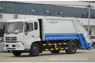 China Dongfeng 10000L mampatan lori sampah china pembekal pengilang
