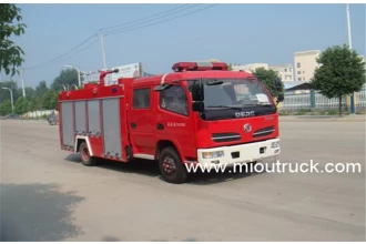 China Dongfeng  3CBM water tank fire fighting truck manufacturer